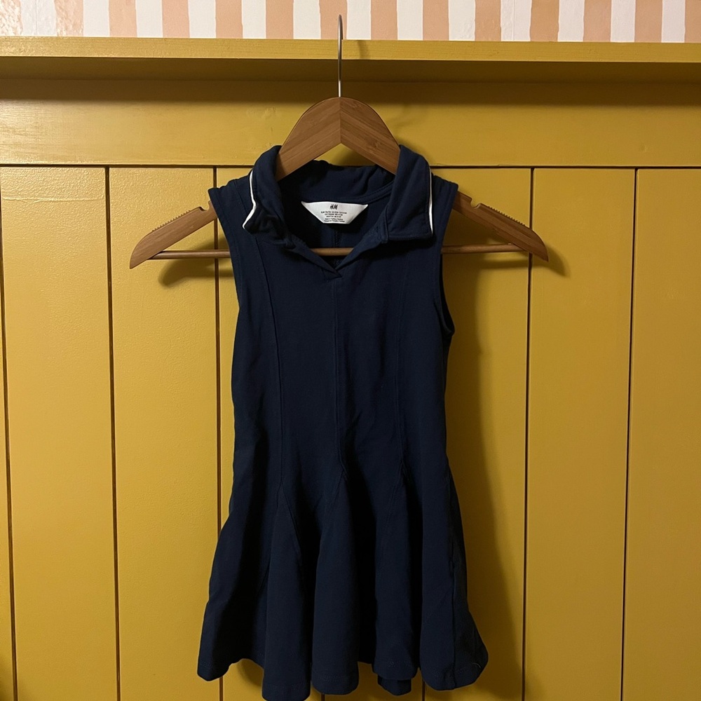 H&M Dark Blue Kids Casual Dress